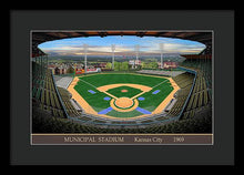 Load image into Gallery viewer, Municipal Stadium 1969 - Framed Print
