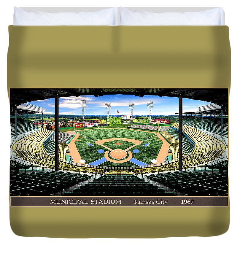 Municipal Stadium 1969 - Duvet Cover
