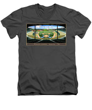 Load image into Gallery viewer, Municipal Stadium 1969 - Men&#39;s V-Neck T-Shirt
