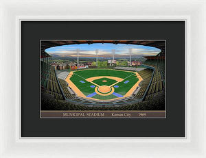 Municipal Stadium 1969 - Framed Print