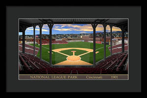 National League Park 1901 - Framed Print