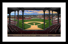 Load image into Gallery viewer, National League Park 1901 - Framed Print
