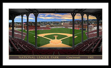 Load image into Gallery viewer, National League Park 1901 - Framed Print
