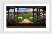 Load image into Gallery viewer, National League Park 1901 - Framed Print
