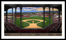 Load image into Gallery viewer, National League Park 1901 - Framed Print
