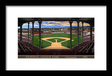 Load image into Gallery viewer, National League Park 1901 - Framed Print
