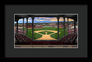 National League Park 1901 - Framed Print