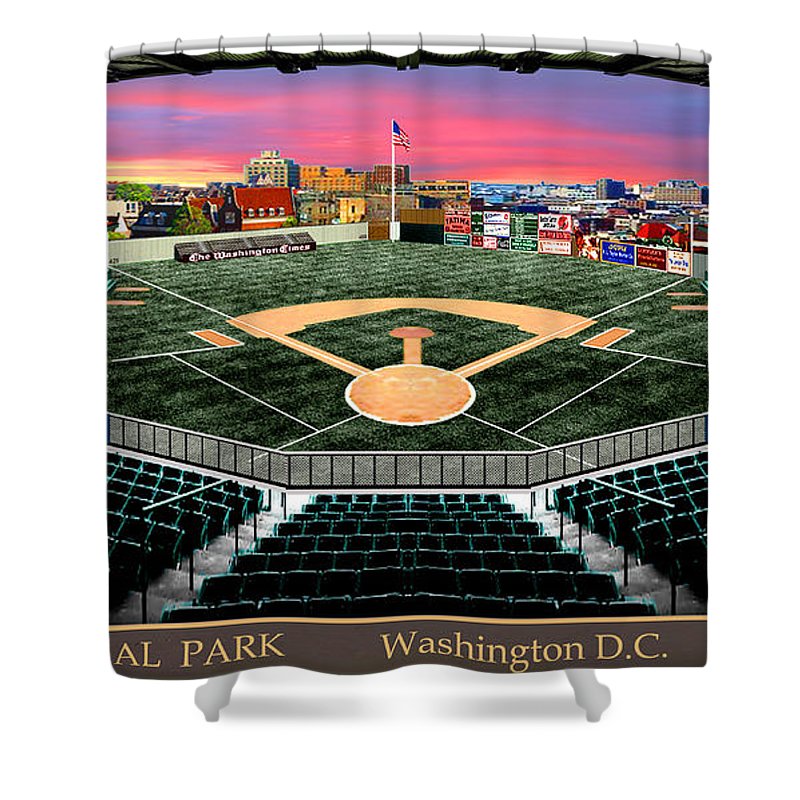 National Park 1915 - Shower Curtain