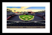 Load image into Gallery viewer, Nationals Park 2019 - Framed Print
