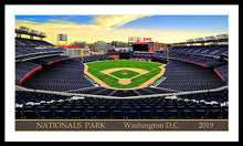 Load image into Gallery viewer, Nationals Park 2019 - Framed Print
