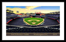 Load image into Gallery viewer, Nationals Park 2019 - Framed Print
