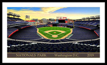 Load image into Gallery viewer, Nationals Park 2019 - Framed Print
