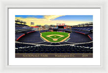 Load image into Gallery viewer, Nationals Park 2019 - Framed Print
