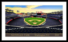 Load image into Gallery viewer, Nationals Park 2019 - Framed Print
