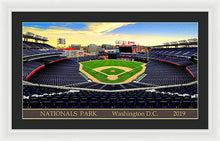 Load image into Gallery viewer, Nationals Park 2019 - Framed Print
