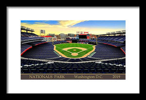 Nationals Park 2019 - Framed Print