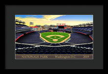 Load image into Gallery viewer, Nationals Park 2019 - Framed Print
