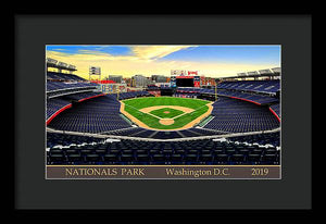 Nationals Park 2019 - Framed Print