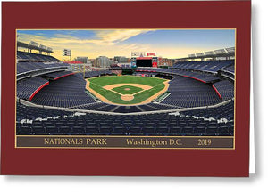 Nationals Park 2019 - Greeting Card