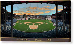 Navin Field 1912 - Canvas Print