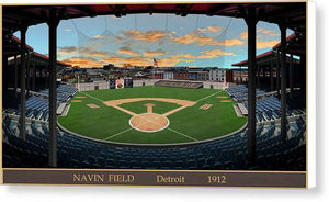 Navin Field 1912 - Canvas Print