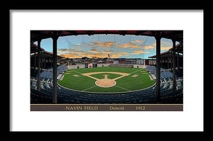 Navin Field 1912 - Framed Print