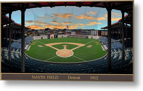Navin Field 1912 - Metal Print