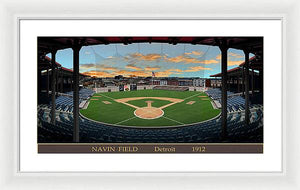 Navin Field 1912 - Framed Print