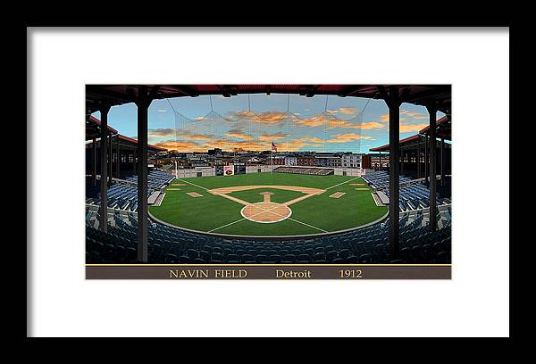 Navin Field 1912 - Framed Print