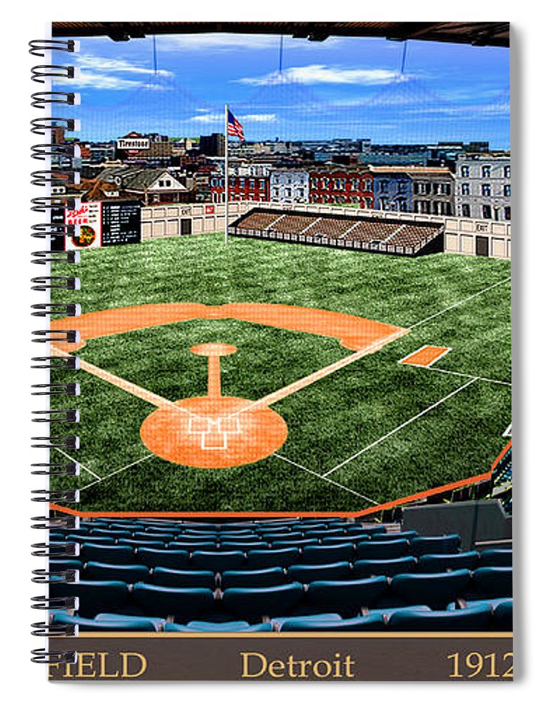 Navin Field 1912 - Spiral Notebook