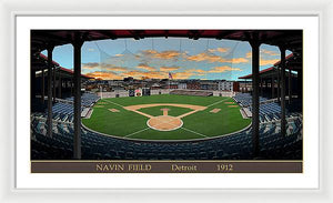 Navin Field 1912 - Framed Print