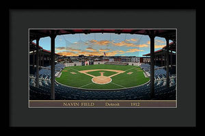 Navin Field 1912 - Framed Print