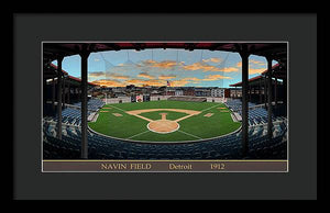 Navin Field 1912 - Framed Print