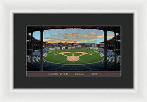 Navin Field 1912 - Framed Print