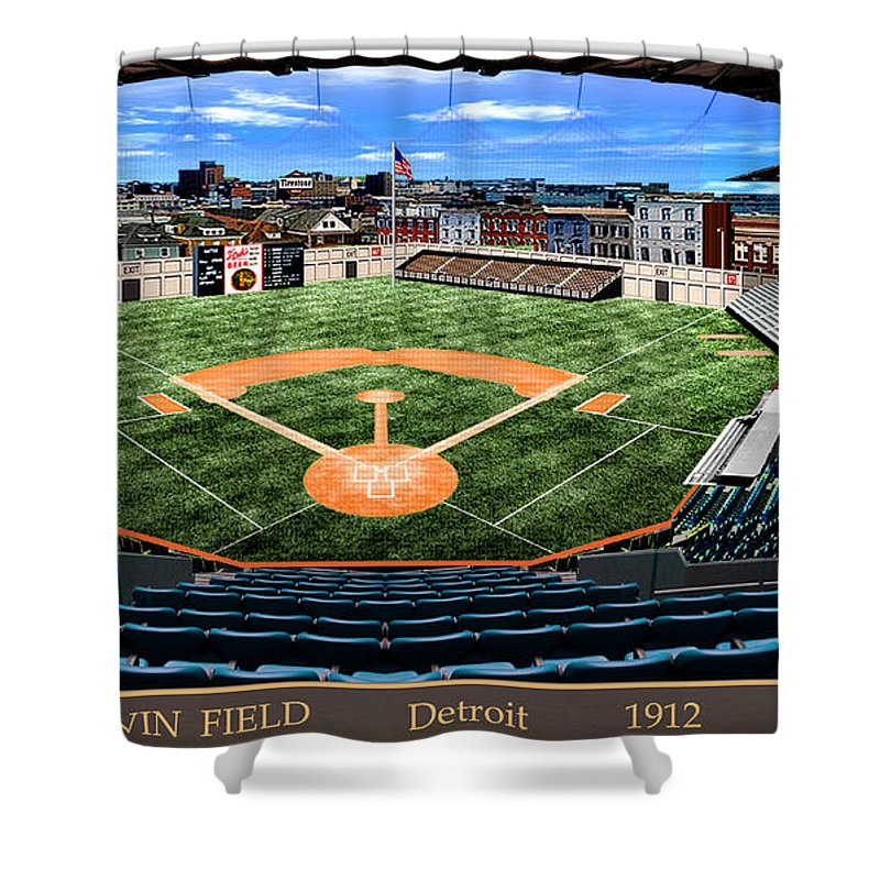 Navin Field 1912 - Shower Curtain