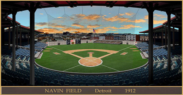 Navin Field 1912 - Art Print