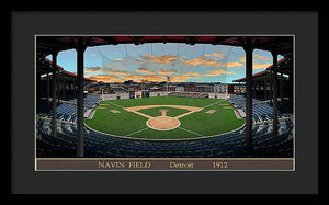 Navin Field 1912 - Framed Print