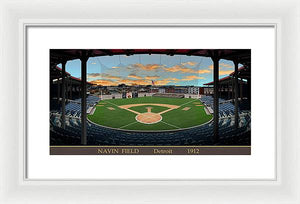 Navin Field 1912 - Framed Print