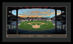 Navin Field 1912 - Framed Print