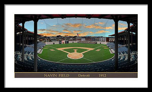 Navin Field 1912 - Framed Print