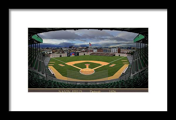 Navin Field 1927 - Framed Print