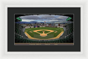 Navin Field 1927 - Framed Print