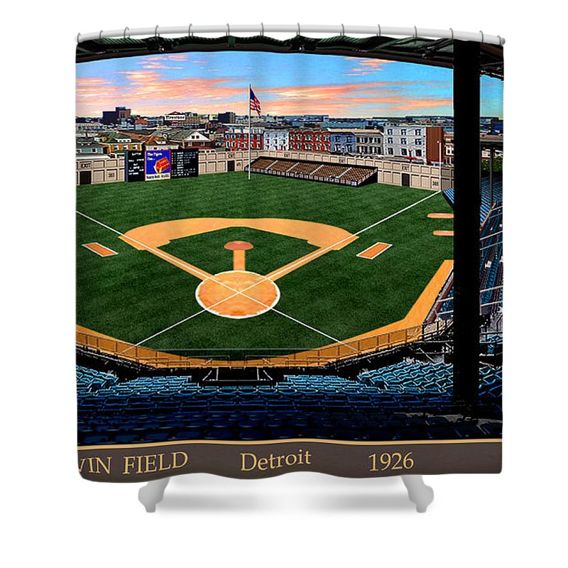Navin Field 1927 - Shower Curtain