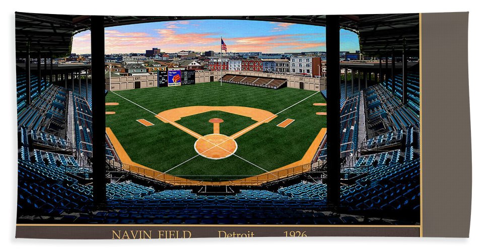 Navin Field 1927 - Bath Towel