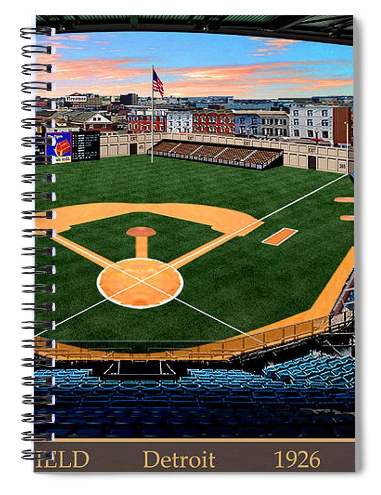 Navin Field 1927 - Spiral Notebook