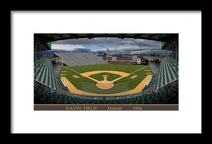 Navin Field 1934 - Framed Print