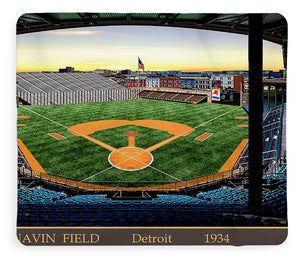 Navin Field 1934 - Blanket