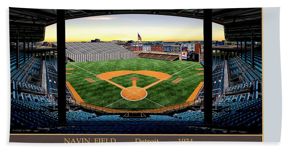 Navin Field 1934 - Bath Towel