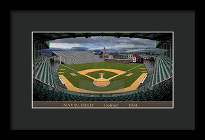 Navin Field 1934 - Framed Print