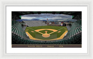 Navin Field 1934 - Framed Print